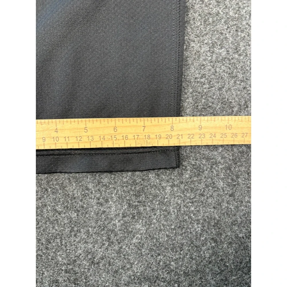 Nike Mens Dri-FIT Black Mesh Athletic Pants Zipper Hem Pockets RN56323 Size M